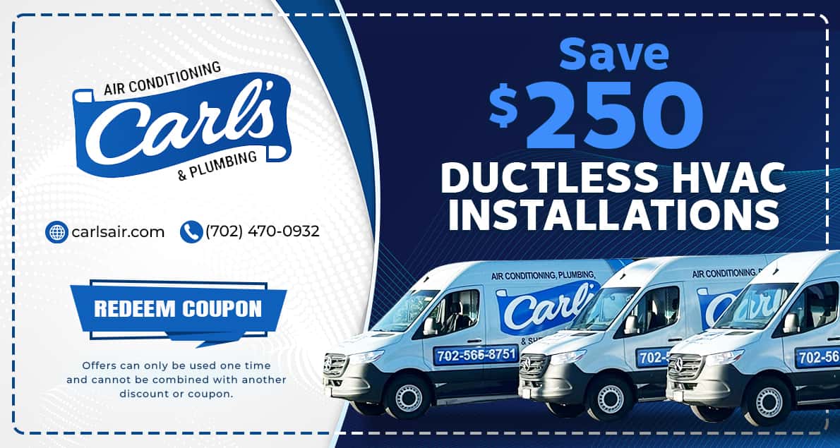 Save $250 Ductless HVAC Installations