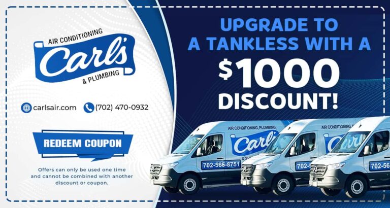 Upgrade to Tankless Discount